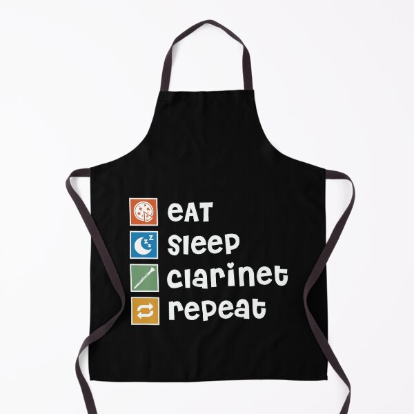 Item preview, Clarinet. Eat. Sleep. Repeat designed and sold by orlumbuspirate.