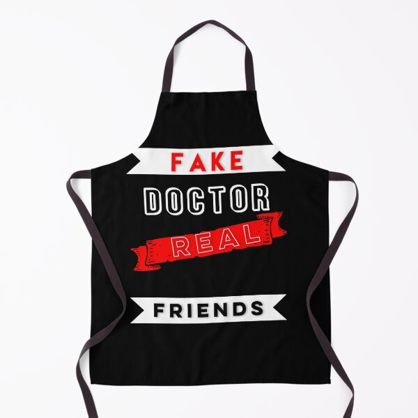 Item preview, FAKE DOCTOR REAL FRIENDS designed and sold by Hussain Shirts.