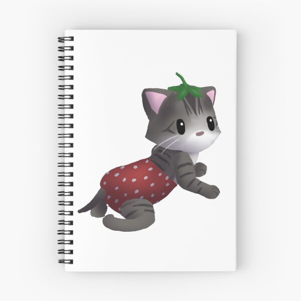 Item preview, Strawberry Tabby Kitty designed and sold by ikigaicreations.