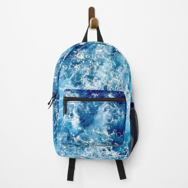 Item preview, Blue ocean waves designed and sold by MayorAhmed.