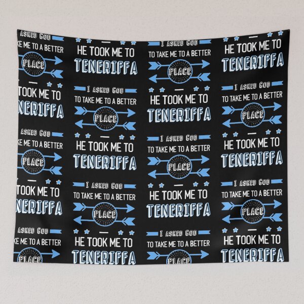 Item preview, teneriffe spain retro saying designed and sold by pirminio.