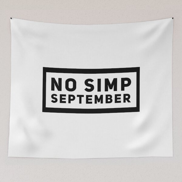 Item preview, No Simp September  designed and sold by PetitePeche.