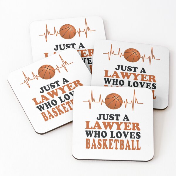 Item preview, Just A Lawyer Who Loves Basketball designed and sold by TonsPOD.