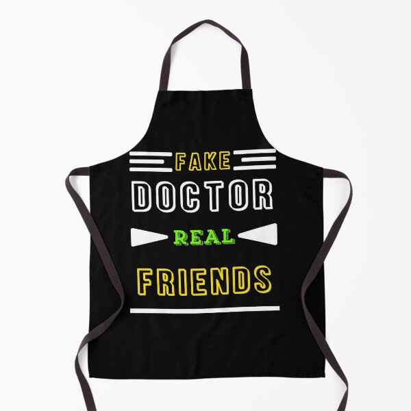 Item preview, FAKE DOCTOR REAL FRIENDS designed and sold by Hussain Shirts.