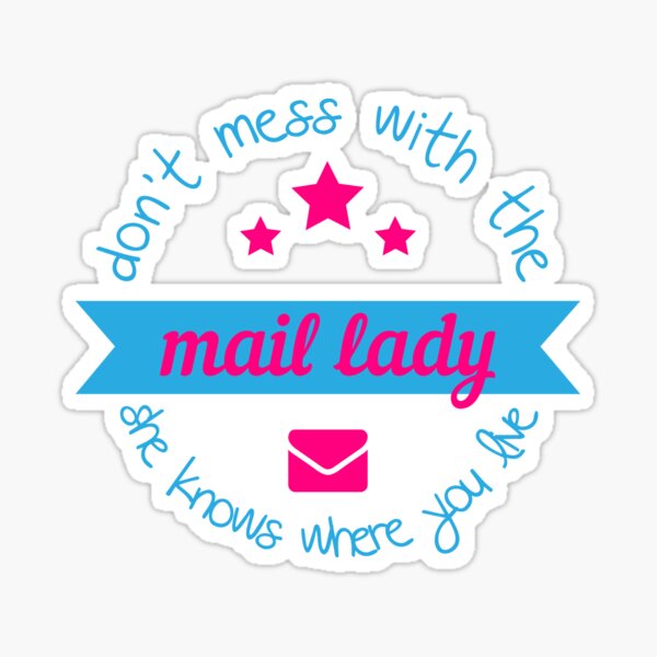 Item preview, Funny Post Postal Worker Mail Carrier Lady Mailbox Mailman designed and sold by TopTeeShop.