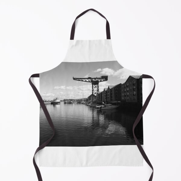 Item preview, Greenock James Watt Docks Inverclyde Scotland Black and white designed and sold by Scottish Photography .