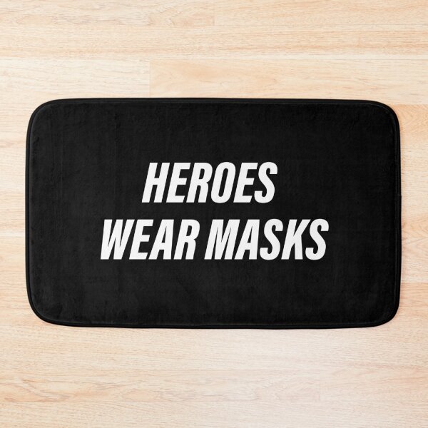 Item preview, Heroes wear masks designed and sold by KiwiBrush.