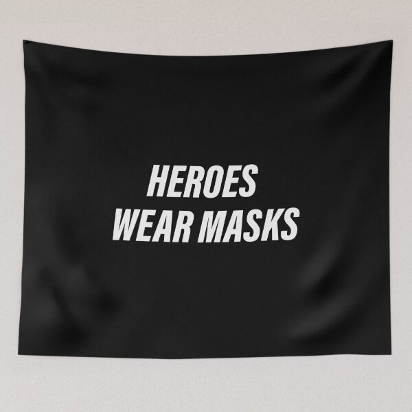 Item preview, Heroes wear masks designed and sold by KiwiBrush.