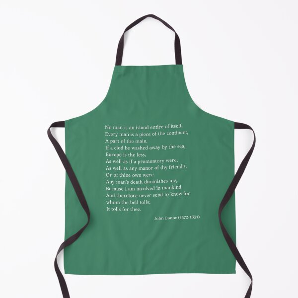 Item preview, "No Man Is An Island" by John Donne designed and sold by Yararo.