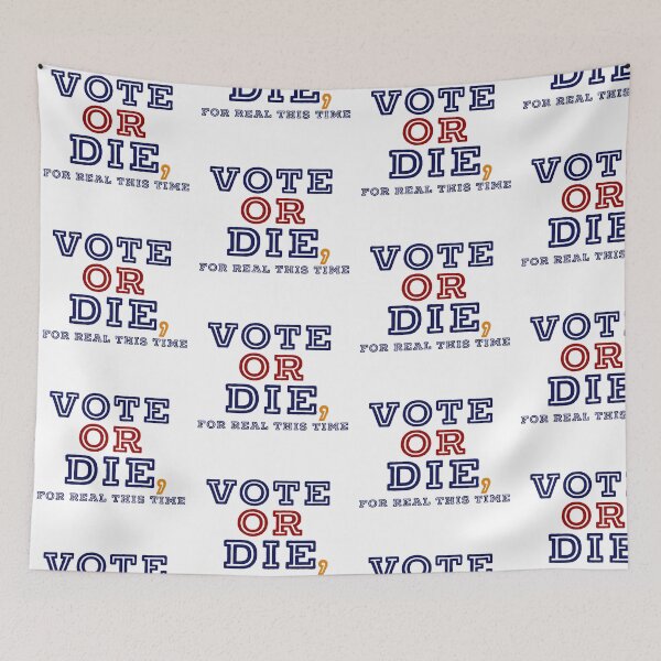Item preview, vote or die designed and sold by The Pattern Artist.