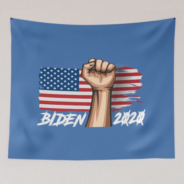 Item preview, Biden Harris 2020 T shirt- Election 2020- President 2020- American Distressed Flag - Fist Flag designed and sold by Smart Collection .