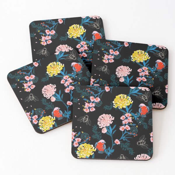 Item preview, Dark colourful garden designed and sold by Rakos-Merch.