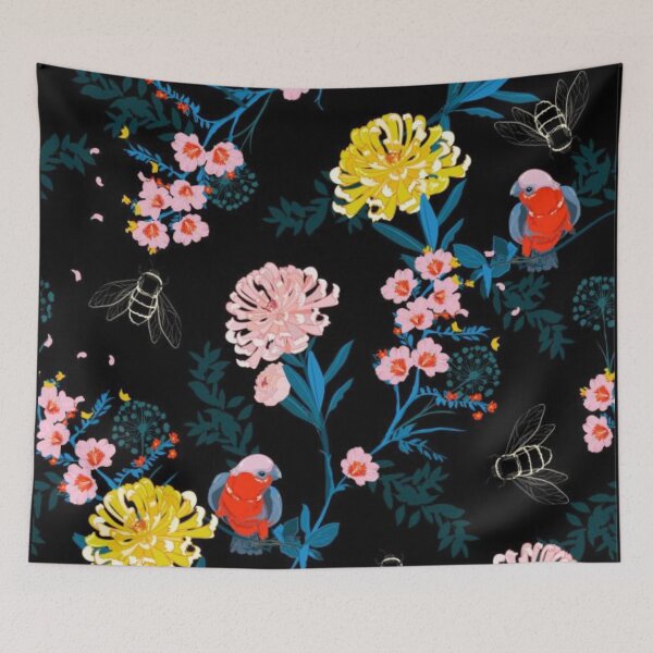 Item preview, Dark colourful garden designed and sold by Rakos-Merch.