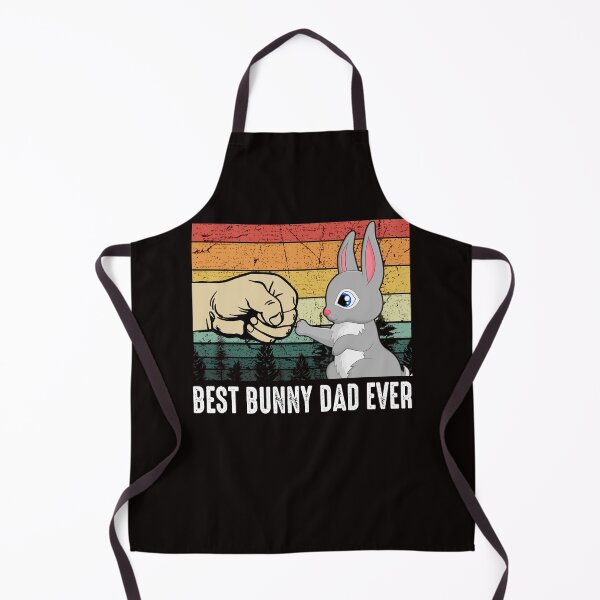 Item preview, Best Bunny Dad Ever Retro Vintage Rabbit Lover Gift designed and sold by RessieSmitham.