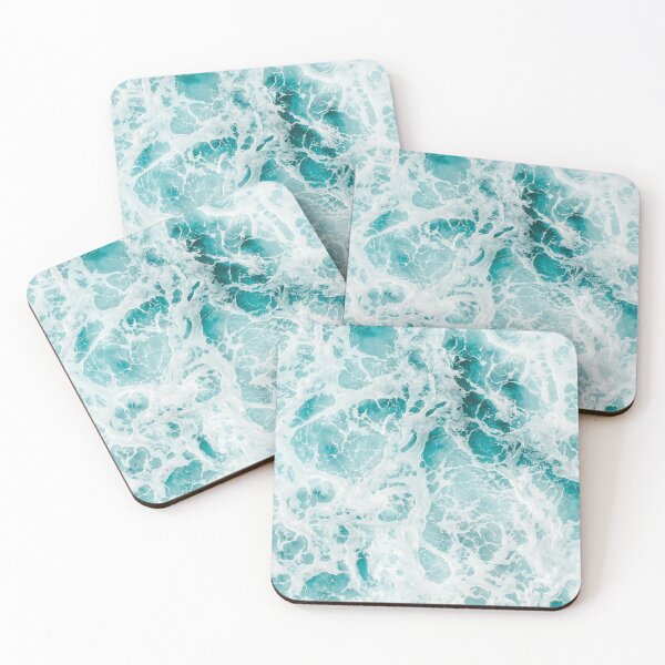 Item preview, Ocean blue waves designed and sold by MayorAhmed.