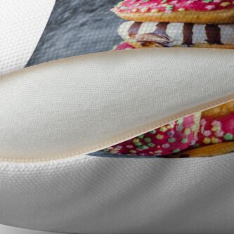 Alternate view of What's The One Thing You Always Say Yes To Throw Pillow