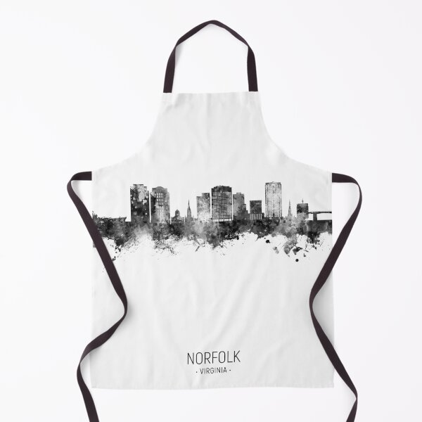 Artikelvorschau, Norfolk Virginia Skyline entworfen und verkauft von ArtPrints.
