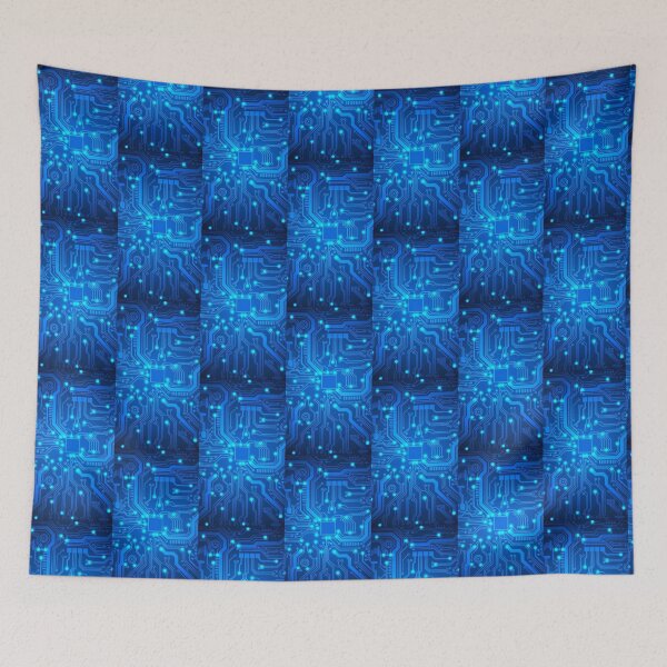 Item preview, Blue Circuit designed and sold by H2Kaur.