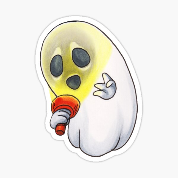 Halloween Ghost Sticker
