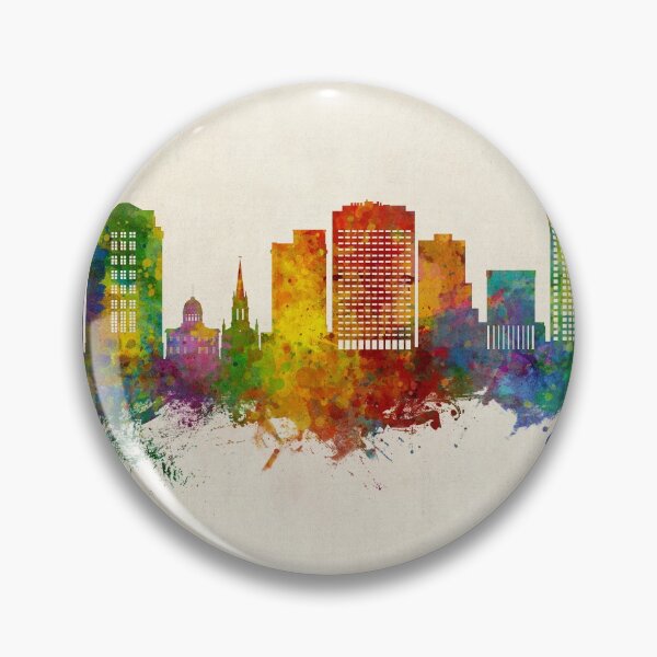Artikelvorschau, Norfolk Virginia Skyline entworfen und verkauft von ArtPrints.