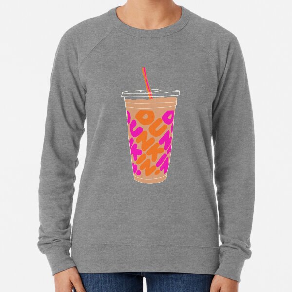 dunkin iced coffee Lightweight Sweatshirt