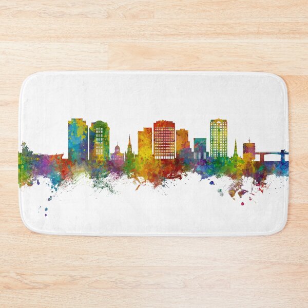 Artikelvorschau, Norfolk Virginia Skyline entworfen und verkauft von ArtPrints.