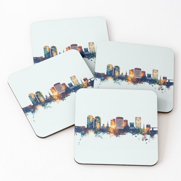 Artikelvorschau, Norfolk Virginia Skyline entworfen und verkauft von ArtPrints.