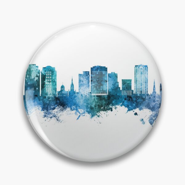 Artikelvorschau, Norfolk Virginia Skyline entworfen und verkauft von ArtPrints.