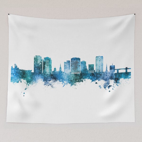 Item preview, Norfolk Virginia Skyline designed and sold by ArtPrints.