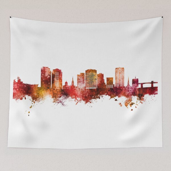 Item preview, Norfolk Virginia Skyline designed and sold by ArtPrints.