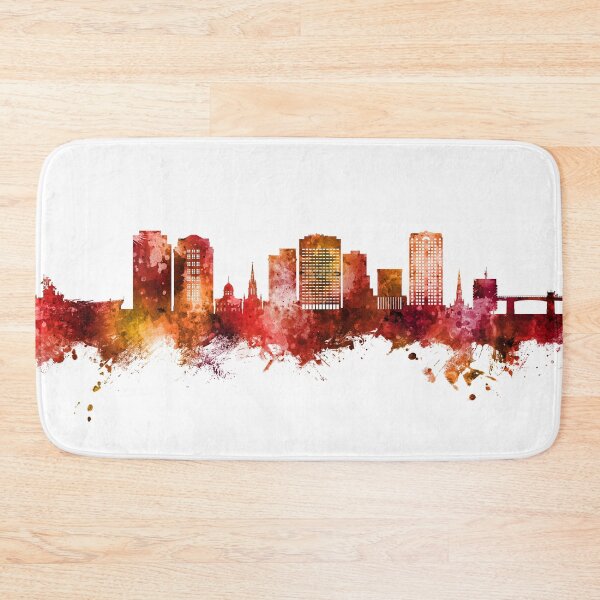 Artikelvorschau, Norfolk Virginia Skyline entworfen und verkauft von ArtPrints.