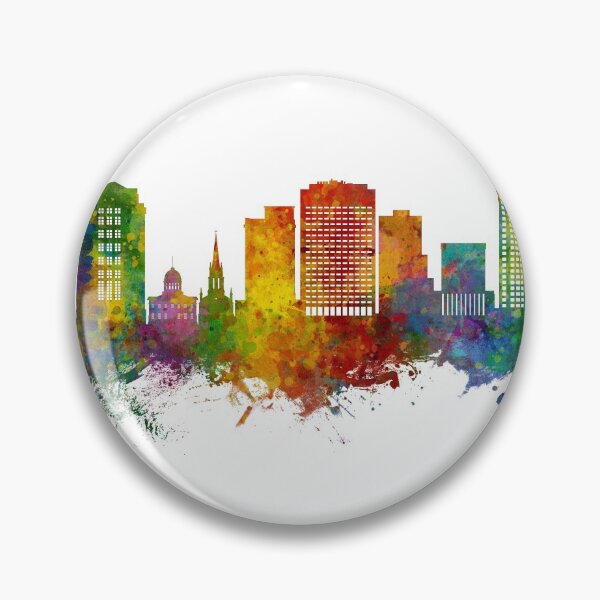 Artikelvorschau, Norfolk Virginia Skyline entworfen und verkauft von ArtPrints.