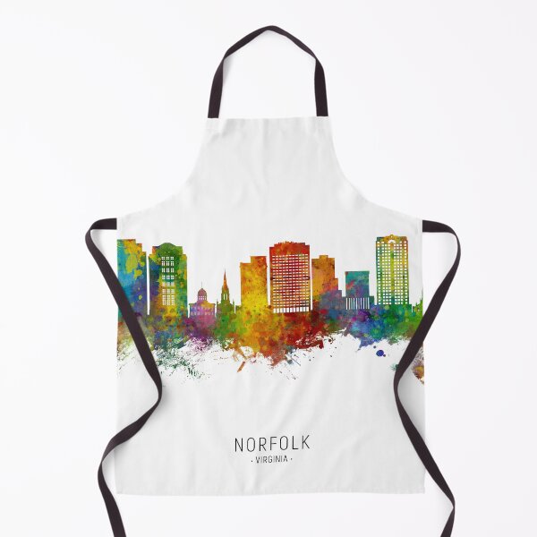 Artikelvorschau, Norfolk Virginia Skyline entworfen und verkauft von ArtPrints.