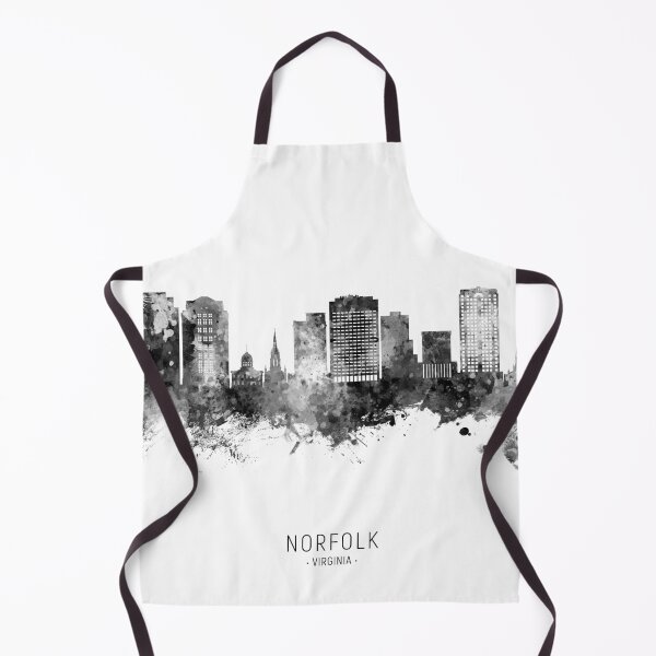 Artikelvorschau, Norfolk Virginia Skyline entworfen und verkauft von ArtPrints.