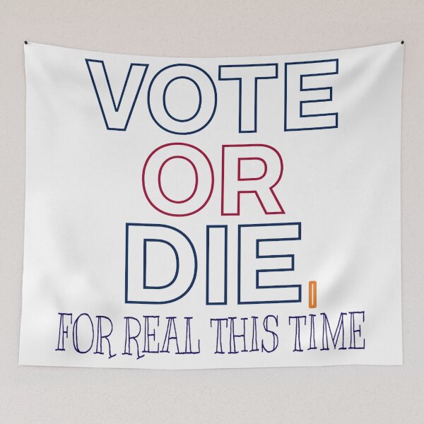 Item preview, Vote or die designed and sold by The Pattern Artist.