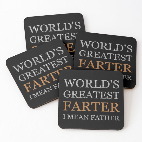 Item preview, Worlds Greatest Farter I Mean Father  designed and sold by CreativeBlue.