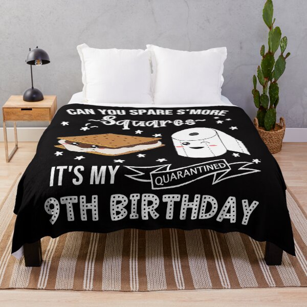 Item preview, Funny Smores 9th Birthday Quarantine Social Distancing Quote designed and sold by DavidPascall.