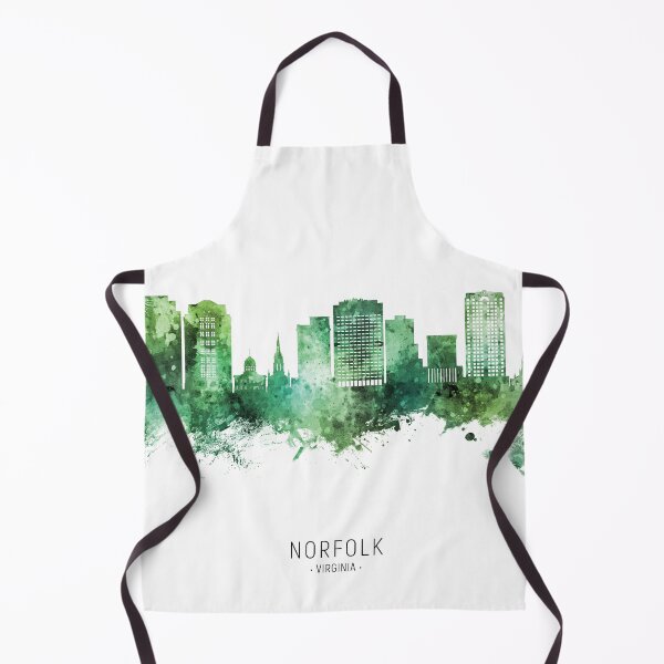 Artikelvorschau, Norfolk Virginia Skyline entworfen und verkauft von ArtPrints.