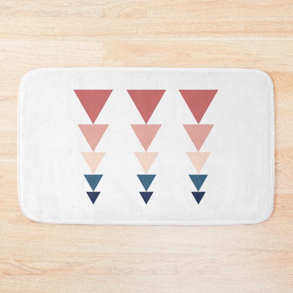 Item preview, Pink-Blue Triangle Gradient designed and sold by socksoverjeans.