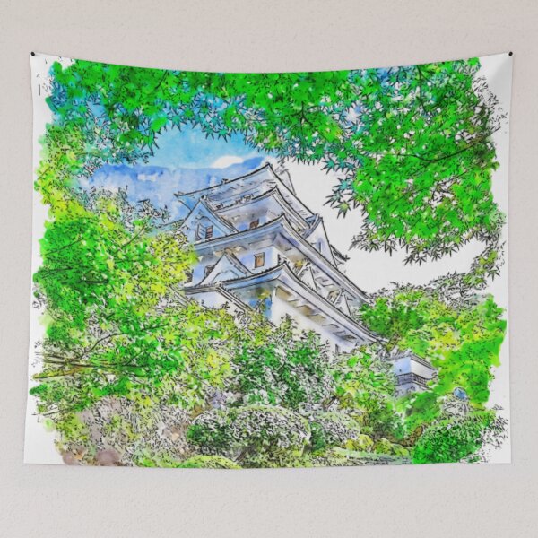 Item preview, Gifu castle designed and sold by Rakos-Merch.