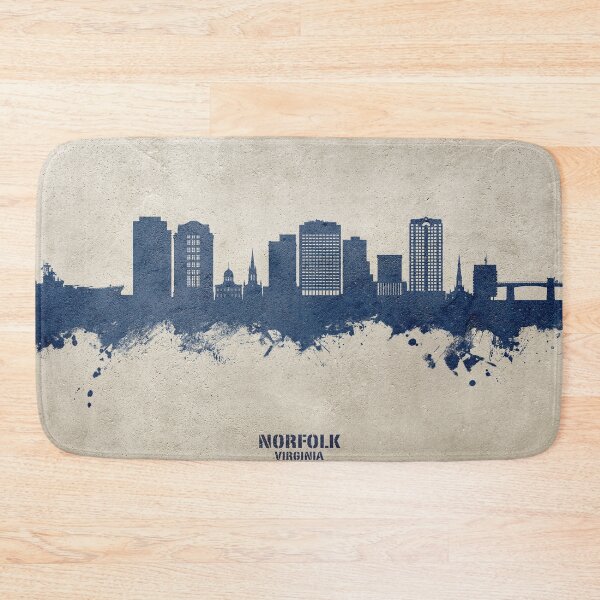 Item preview, Norfolk Virginia Skyline designed and sold by ArtPrints.