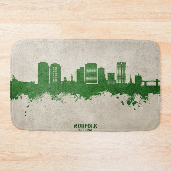 Item preview, Norfolk Virginia Skyline designed and sold by ArtPrints.