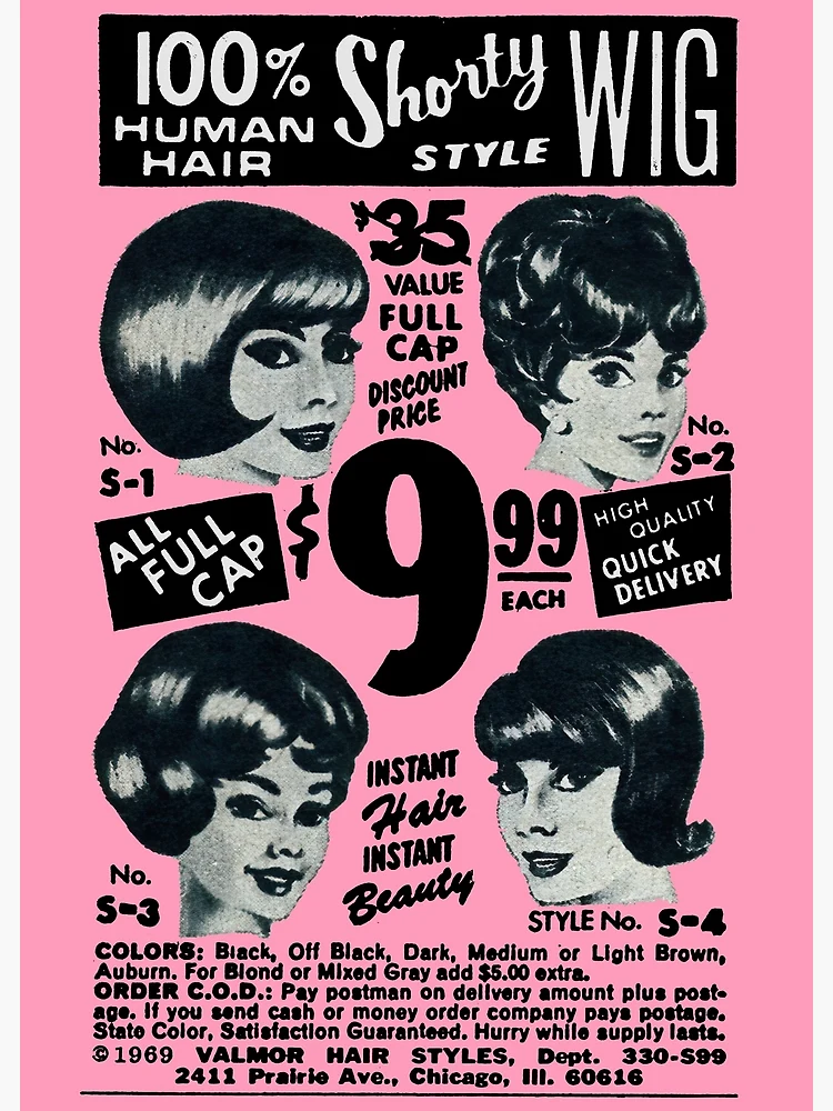 1960s WIG ADVERT