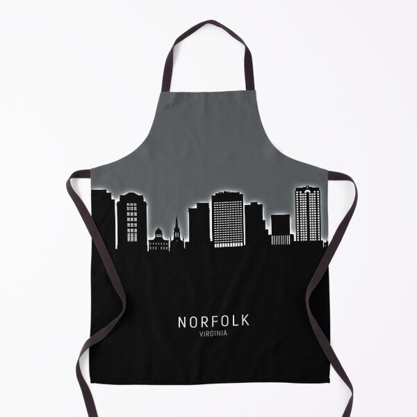 Aperçu de l'œuvre Norfolk Virginia Skyline créée et vendue par ArtPrints.