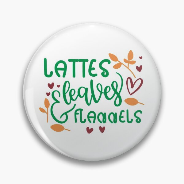Item preview, Lattes, Leaves & Flannels designed and sold by GoodVibeDesign.