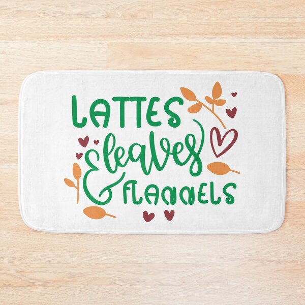 Item preview, Lattes, Leaves & Flannels designed and sold by GoodVibeDesign.