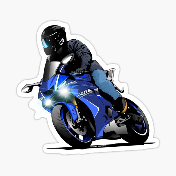 Yamaha R6 Stickers for Sale