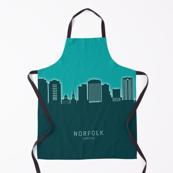 Artikelvorschau, Norfolk Virginia Skyline entworfen und verkauft von ArtPrints.