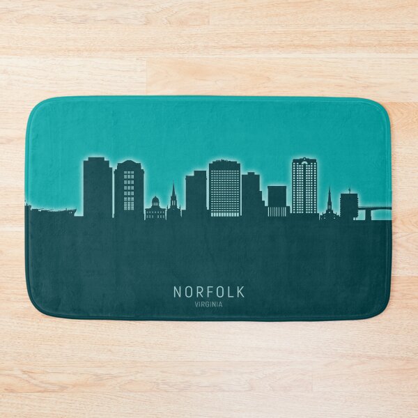 Artikelvorschau, Norfolk Virginia Skyline entworfen und verkauft von ArtPrints.