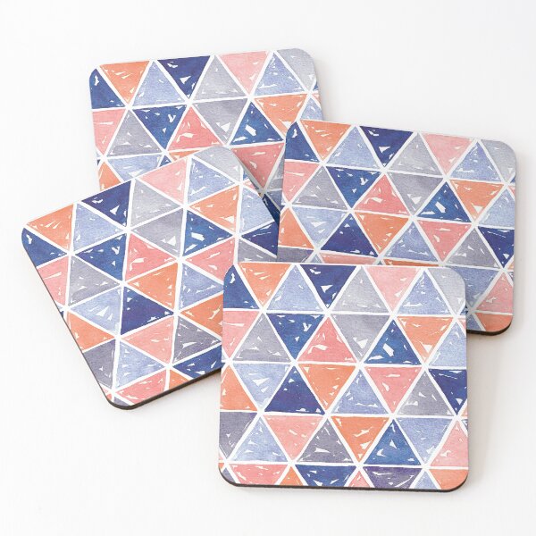Item preview, Geometric Triangles | Palette E designed and sold by RebeccaFlaherty.
